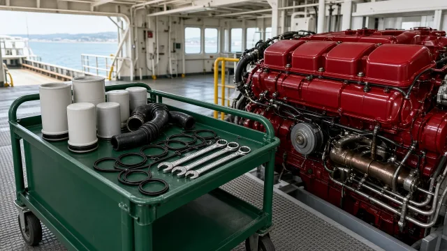 Scania D14 / DS14 / DSI14 marine engine parts — maintenance & spare parts guide