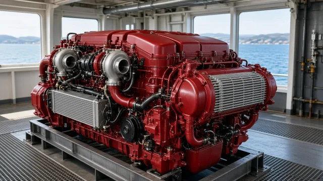 Scania D14 / DS14 / DSI14 marine engine parts — specifications & applications guide