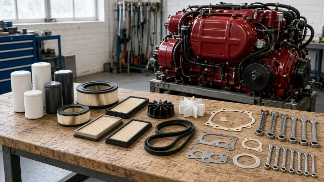Scania Marine engine range marine engine parts — maintenance & spare parts guide