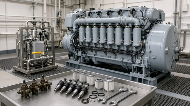 Wärtsilä 20DF marine engine parts — maintenance & spare parts guide