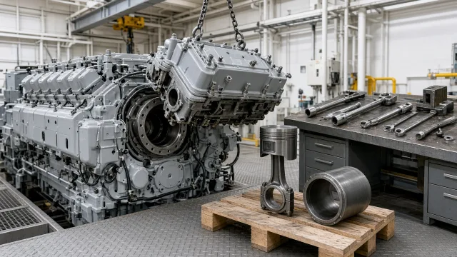 Wärtsilä 25 marine engine parts — overhaul & major parts guide