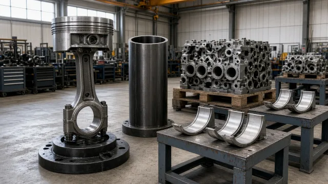 Wärtsilä 46DF marine engine parts — overhaul & major parts guide