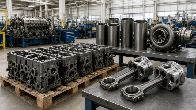 Wärtsilä 46TS marine engine parts — overhaul & major parts guide