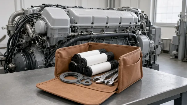 Wärtsilä 6L20 marine engine maintenance and service information