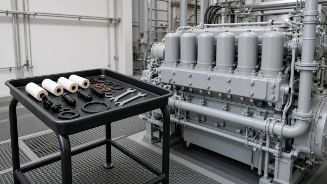 Wärtsilä 6L20DF marine engine maintenance and service information