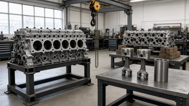 Wärtsilä 6L20DF marine engine overhaul and rebuild information