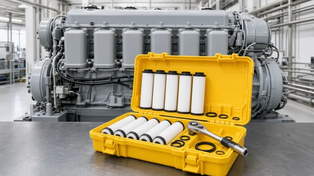 Wärtsilä 6L25DF marine engine maintenance and service information
