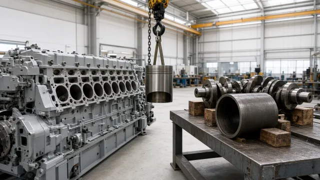 Wärtsilä 8L25 marine engine overhaul and rebuild information