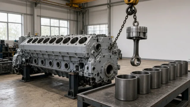 Wärtsilä 9L20 marine engine overhaul and rebuild information