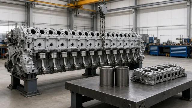 Wärtsilä 9L25 marine engine overhaul and rebuild information