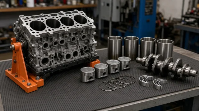 Yanmar 4JH45 marine engine parts — overhaul & major parts guide