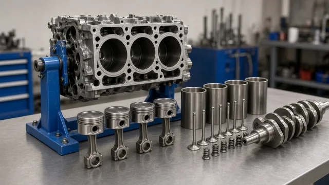 Yanmar 4JH57 marine engine parts — overhaul & major parts guide
