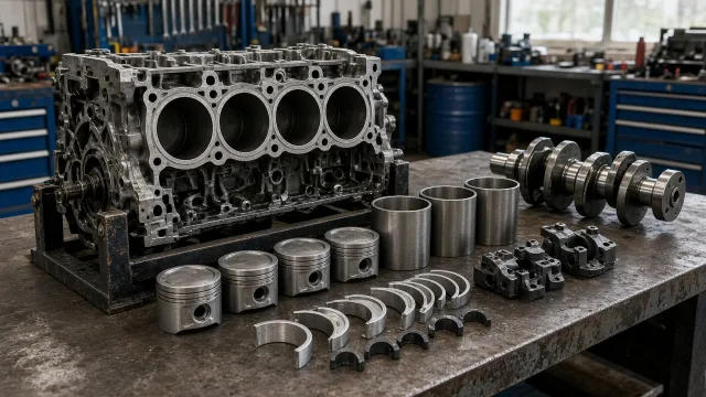 Yanmar 4LV marine engine parts — overhaul & major parts guide