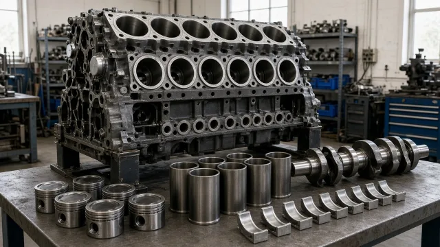 Yanmar 6AY marine engine parts — overhaul & major parts guide