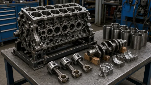 Yanmar 6GY marine engine parts — overhaul & major parts guide