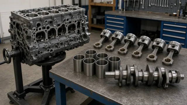 Yanmar 6LPA marine engine parts — overhaul & major parts guide