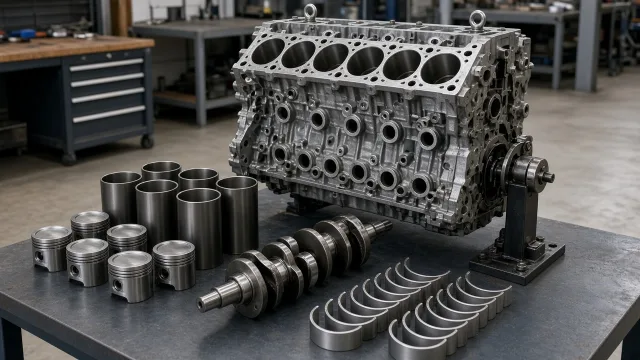 Yanmar 6LT marine engine parts — overhaul & major parts guide