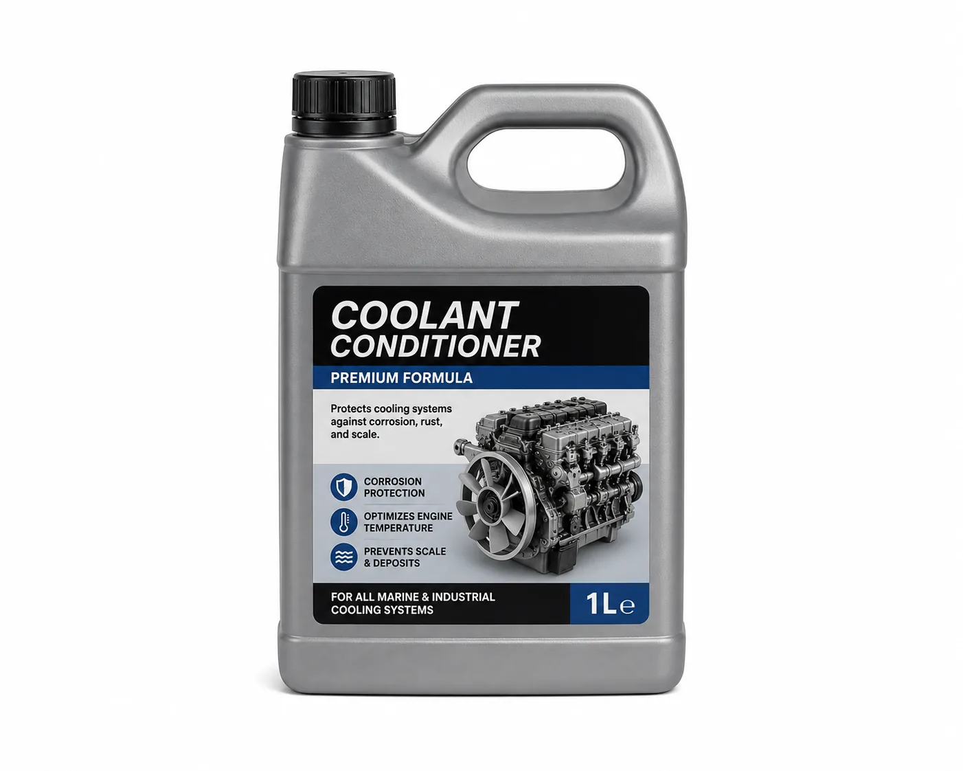 Heavy-duty marine engine coolant conditioners, anti-corrosion cooling system additives, and supplemental coolant additive (SCA) treatments by Alfa Marine Spare Parts.