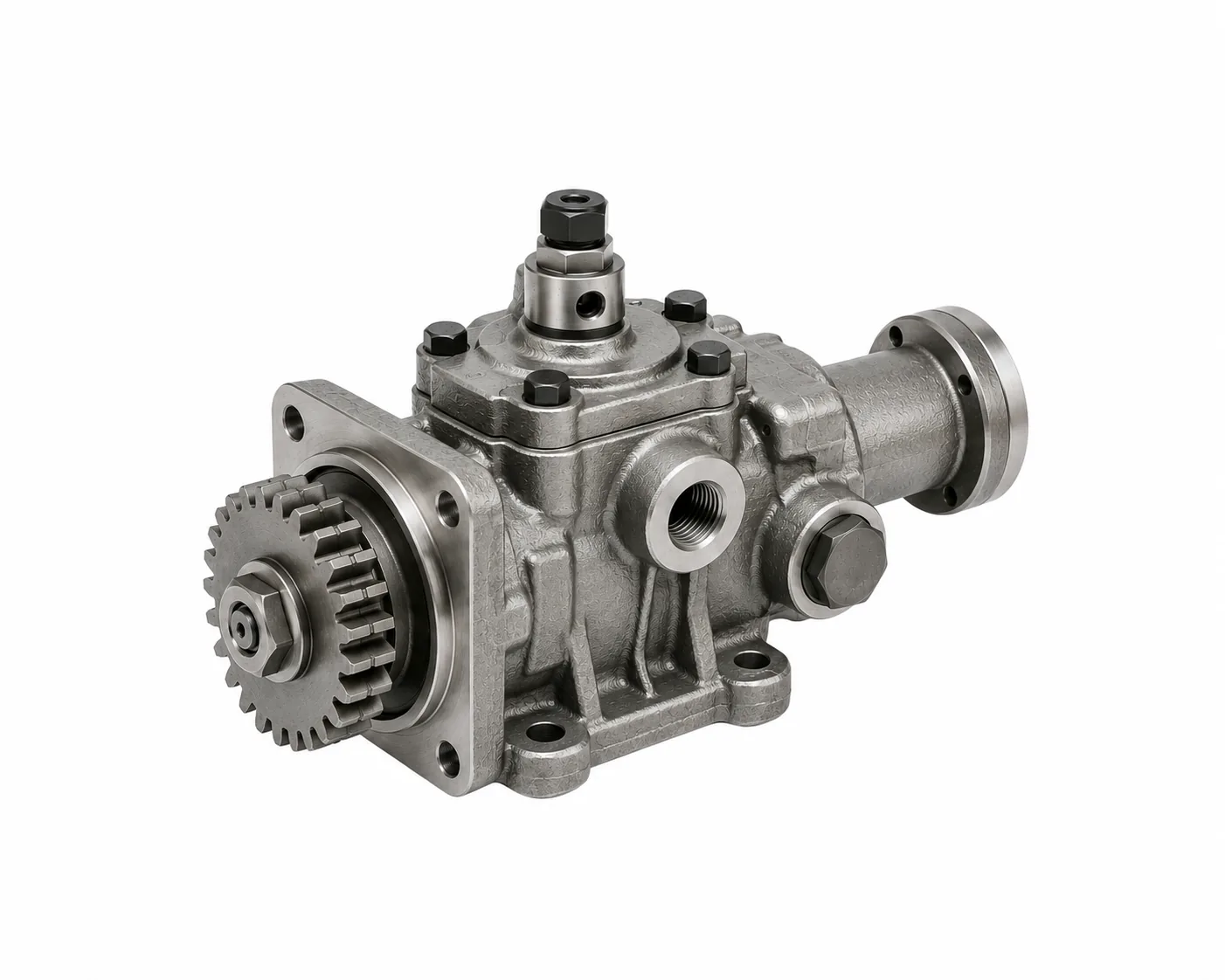 Commercial marine engine lubricating oil pumps, heavy-duty engine oil pumps, and lube oil circulation assemblies by Alfa Marine Spare Parts.
