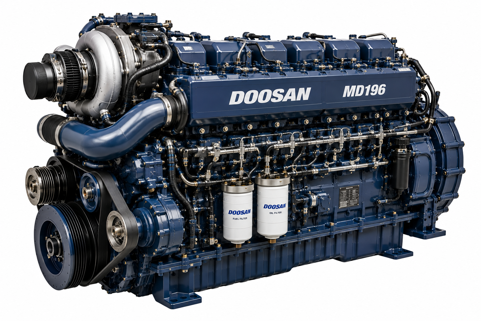 Doosan MD196 Marine Engine Spare Parts