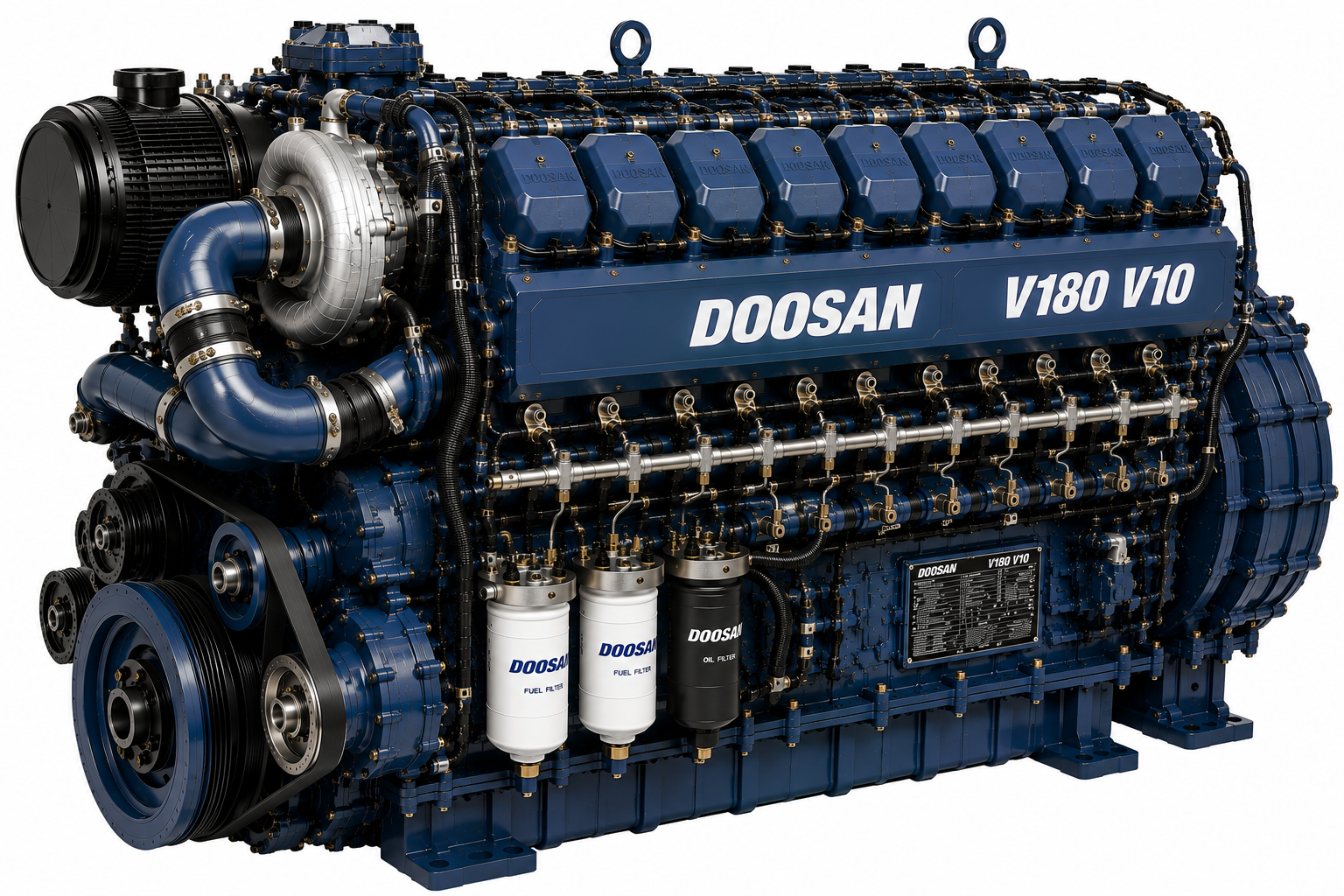 Doosan V180 V10 Marine Engine Spare Parts