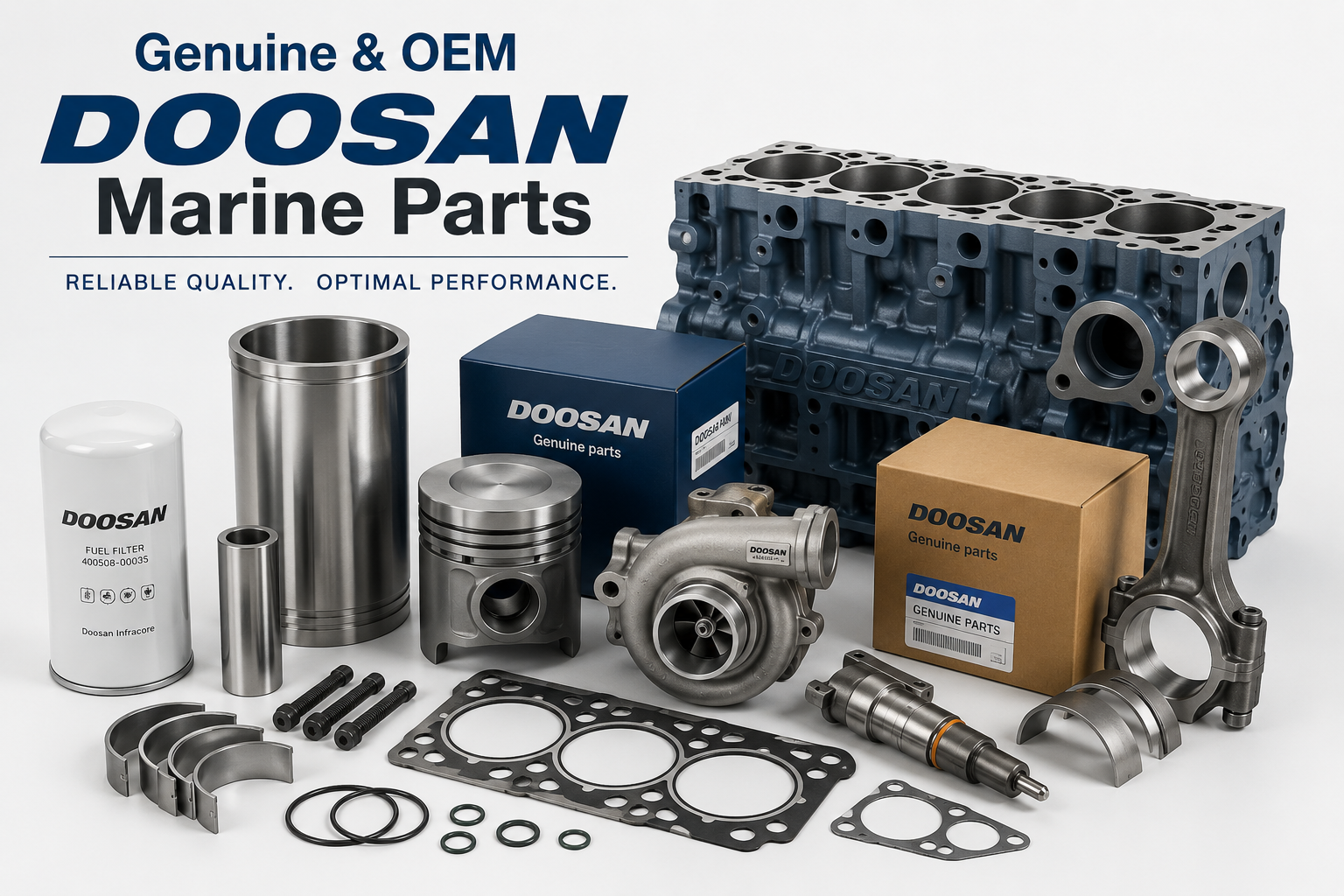 Genuine & OEM Doosan Marine Parts