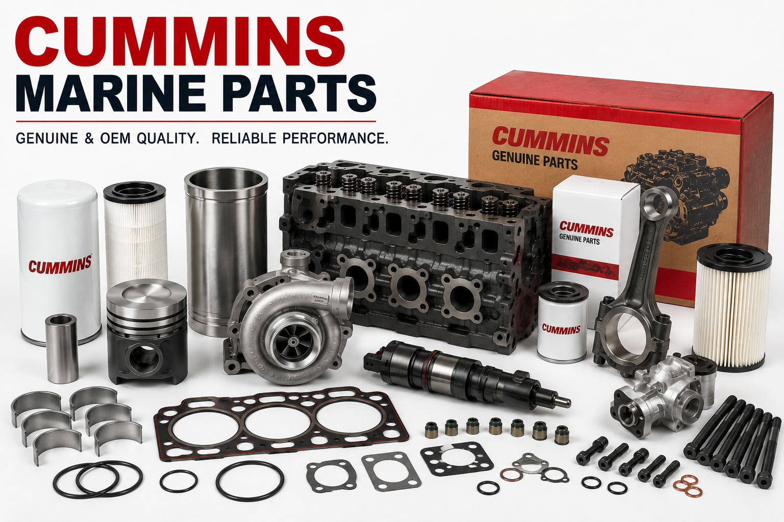 Genuine & OEM Cummins Marine Parts