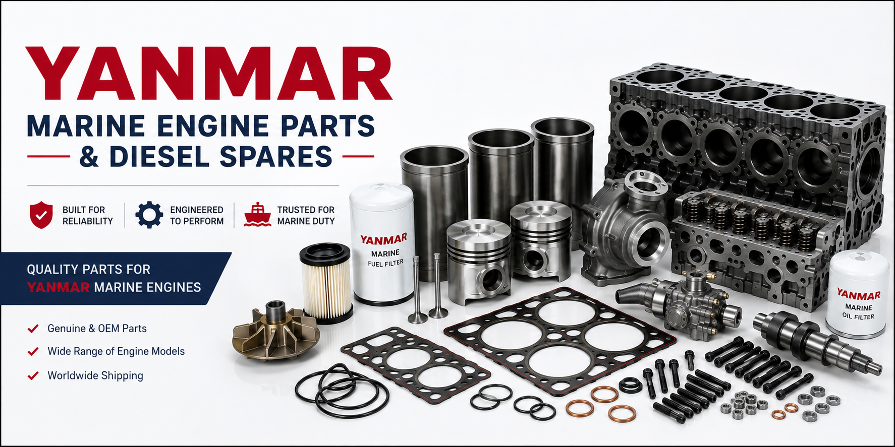 Yanmar Marine Engine Parts & Diesel Spares