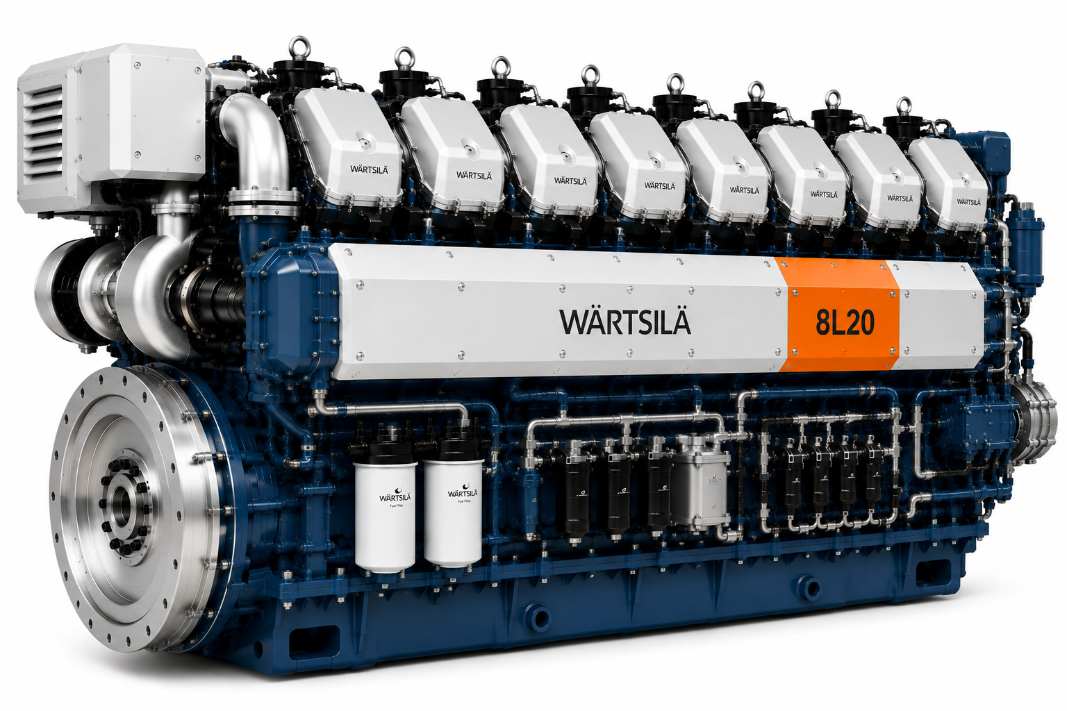Wärtsilä 8L20 Engine Parts, Spares & Overhaul Kits