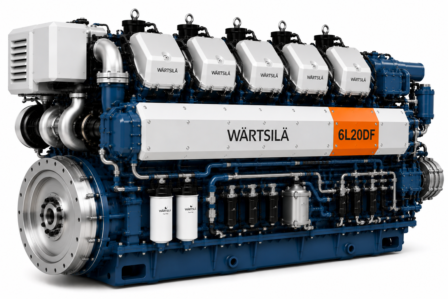 Wärtsilä 6L20DF Engine Parts, Dual-Fuel Spares & Overhaul