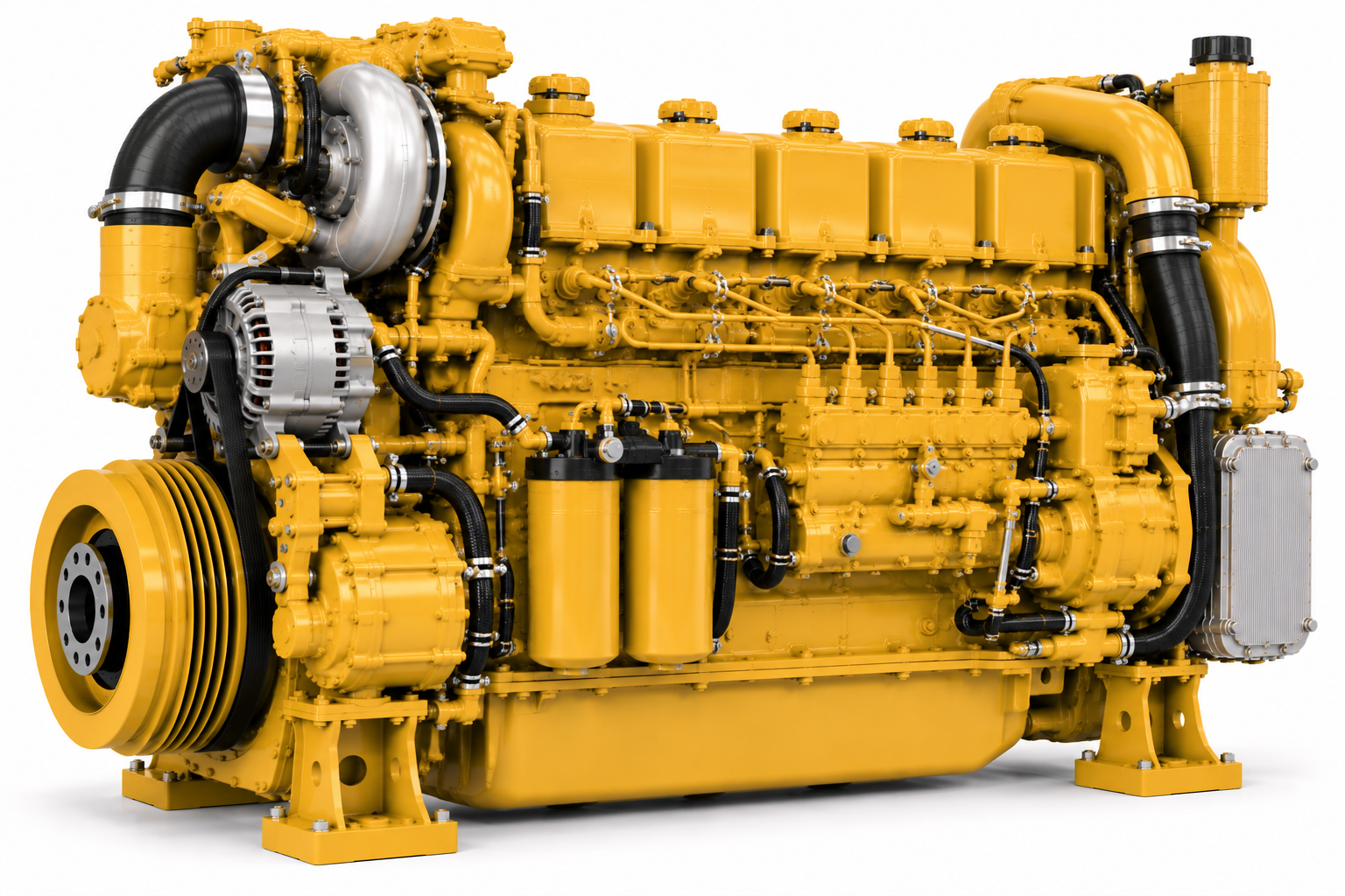 Caterpillar 3126 marine engine for spare parts, maintenance and overhaul applications