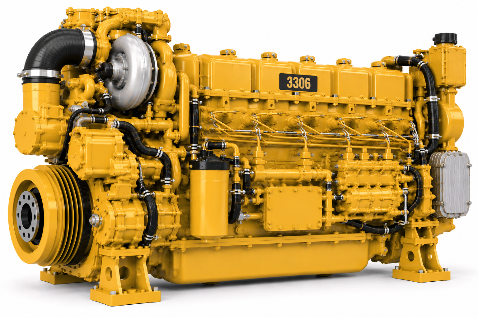 Caterpillar 3306 marine engine for spare parts, maintenance and overhaul applications