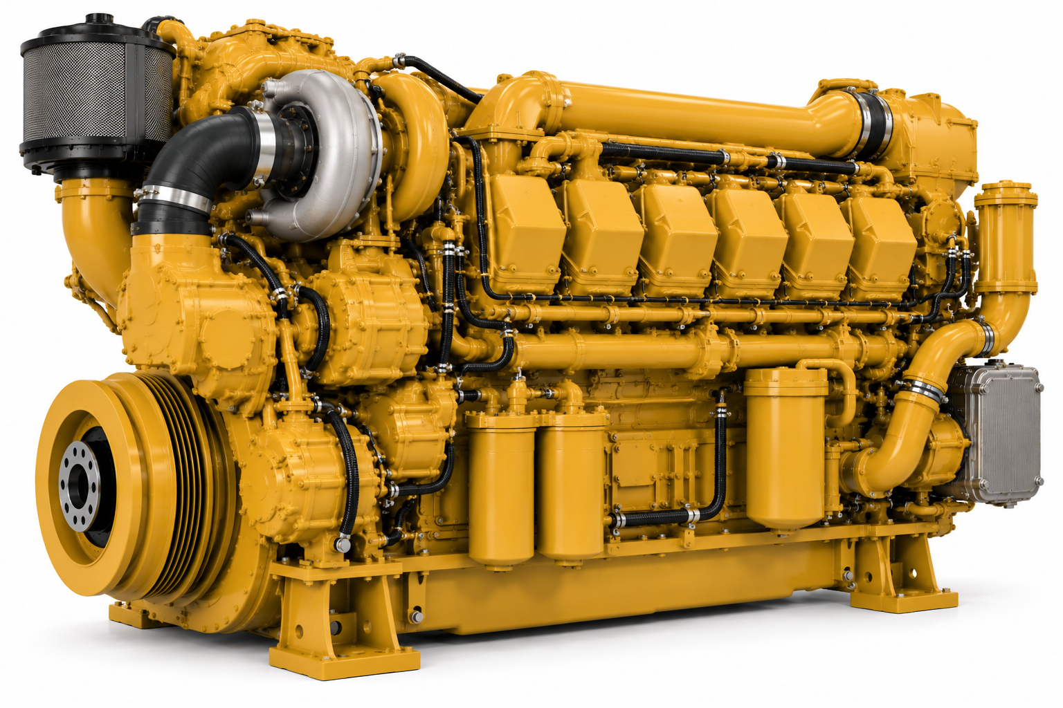 Caterpillar 3400 Series marine engine for 3406, 3408 and 3412 spare parts and overhaul applications