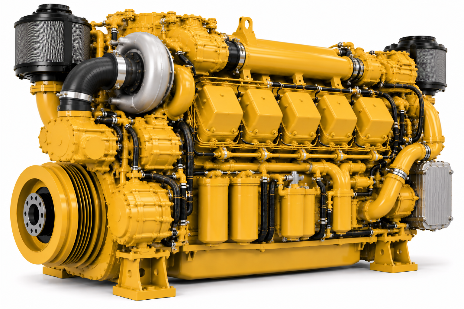 Caterpillar 3408B marine engine for spare parts, maintenance and overhaul applications