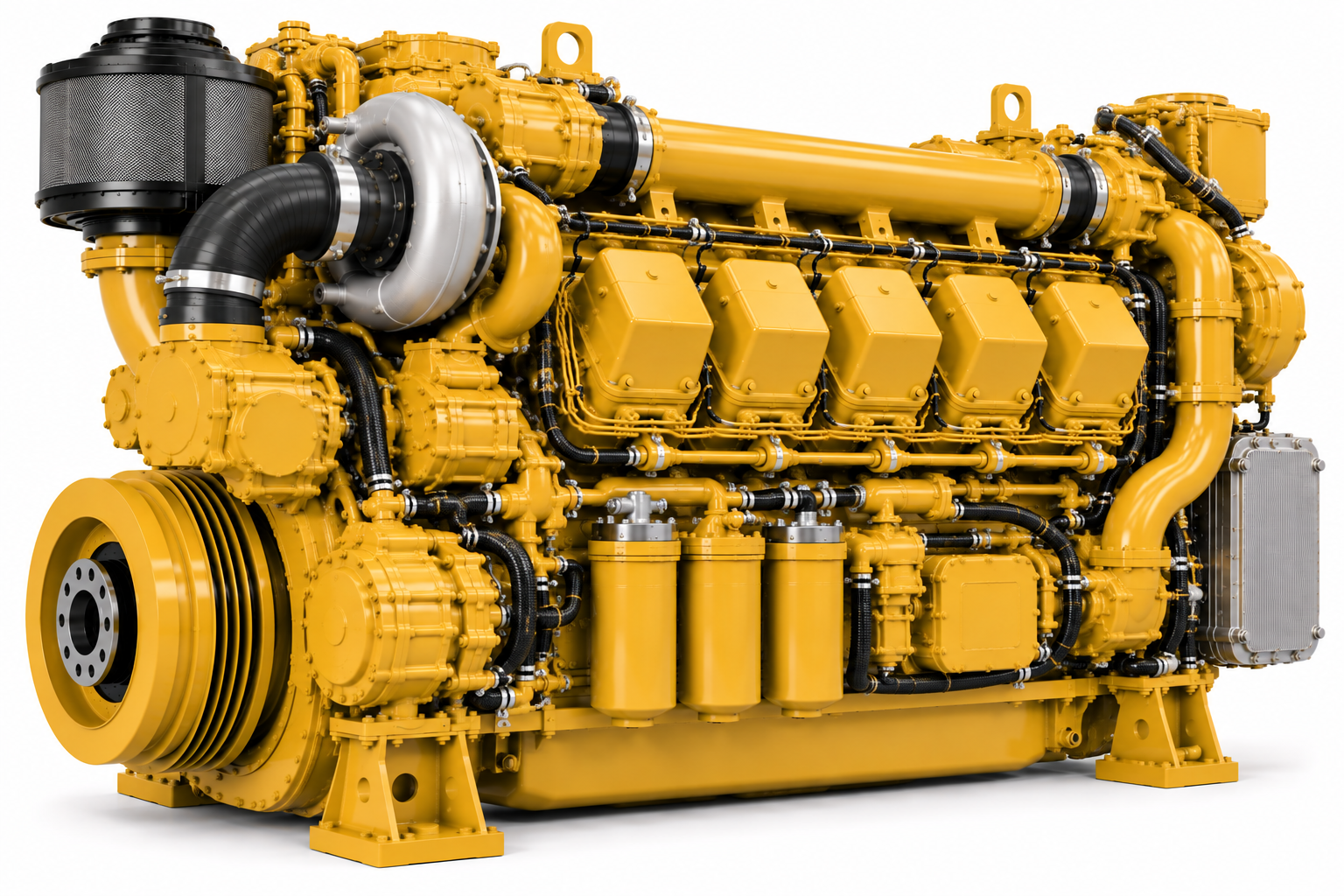 Caterpillar 3408C marine engine for spare parts, maintenance and overhaul applications