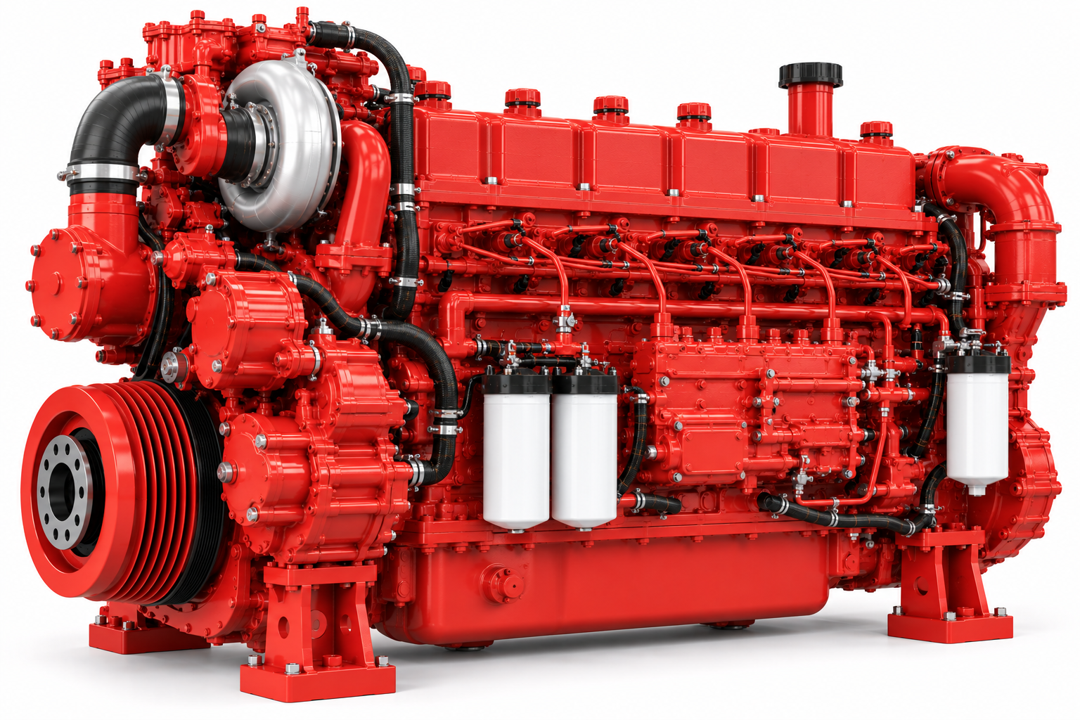 Cummins 855 Series marine engine for N855, NT855 and NTA855 spare parts and overhaul applications