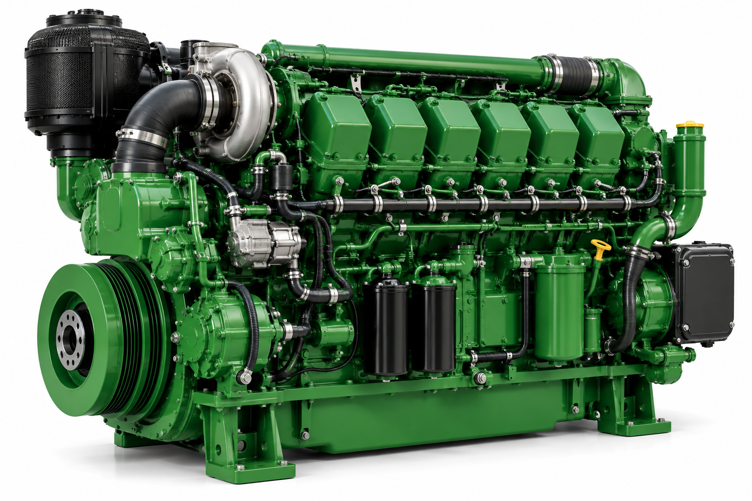 John Deere 6125 marine engine for replacement parts and overhaul components