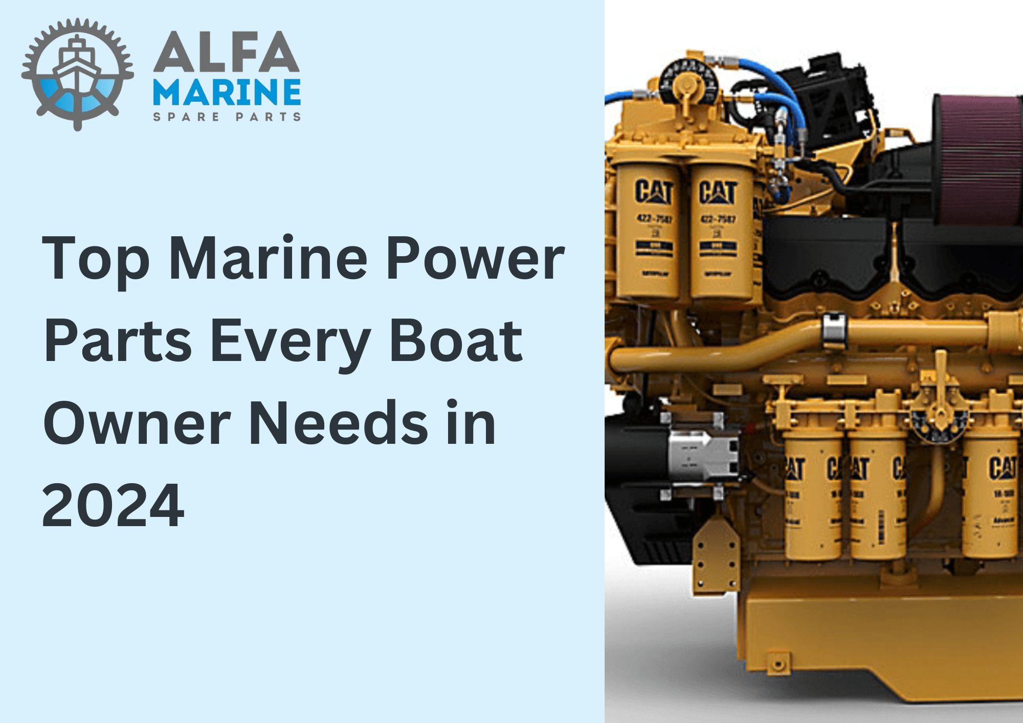 Top Marine Power Parts Every Boat Owner Needs in 2024