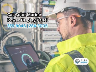 Cat Color Marine Power Display Panel 355-9046 | 284-3005