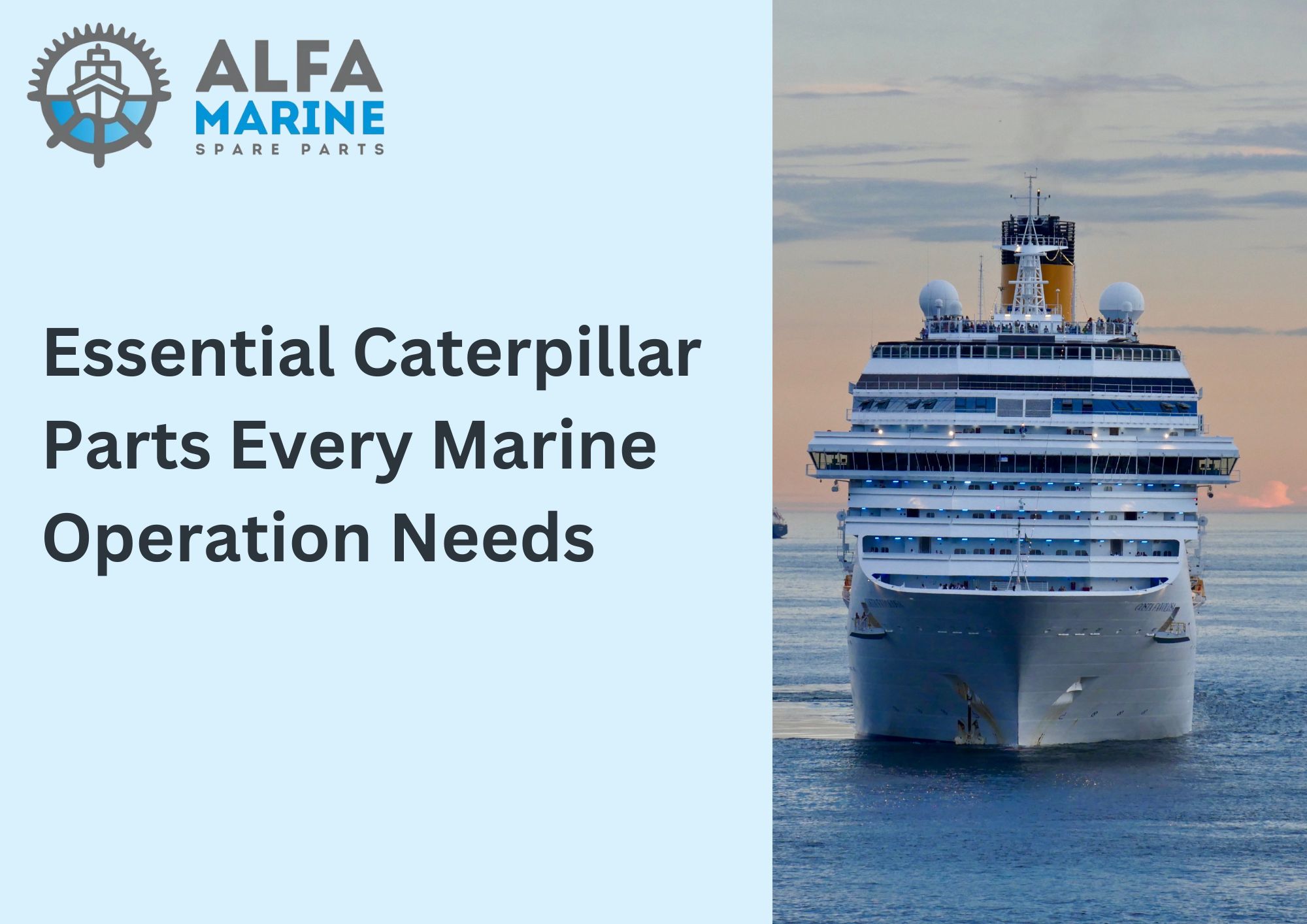 Essential Caterpillar Parts Every Marine Operation Needs