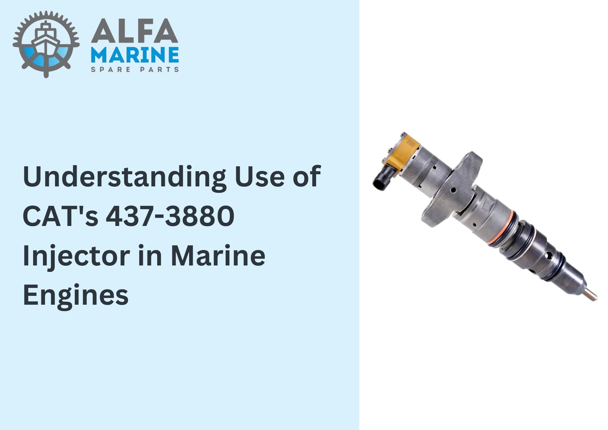 Understanding Use of CAT's 437-3880 Injector in Marine Engines