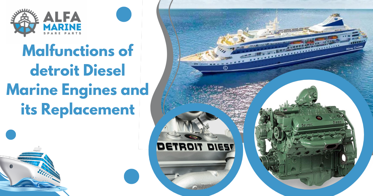 Malfunction of Detroit Diesel marine engines and its replacement