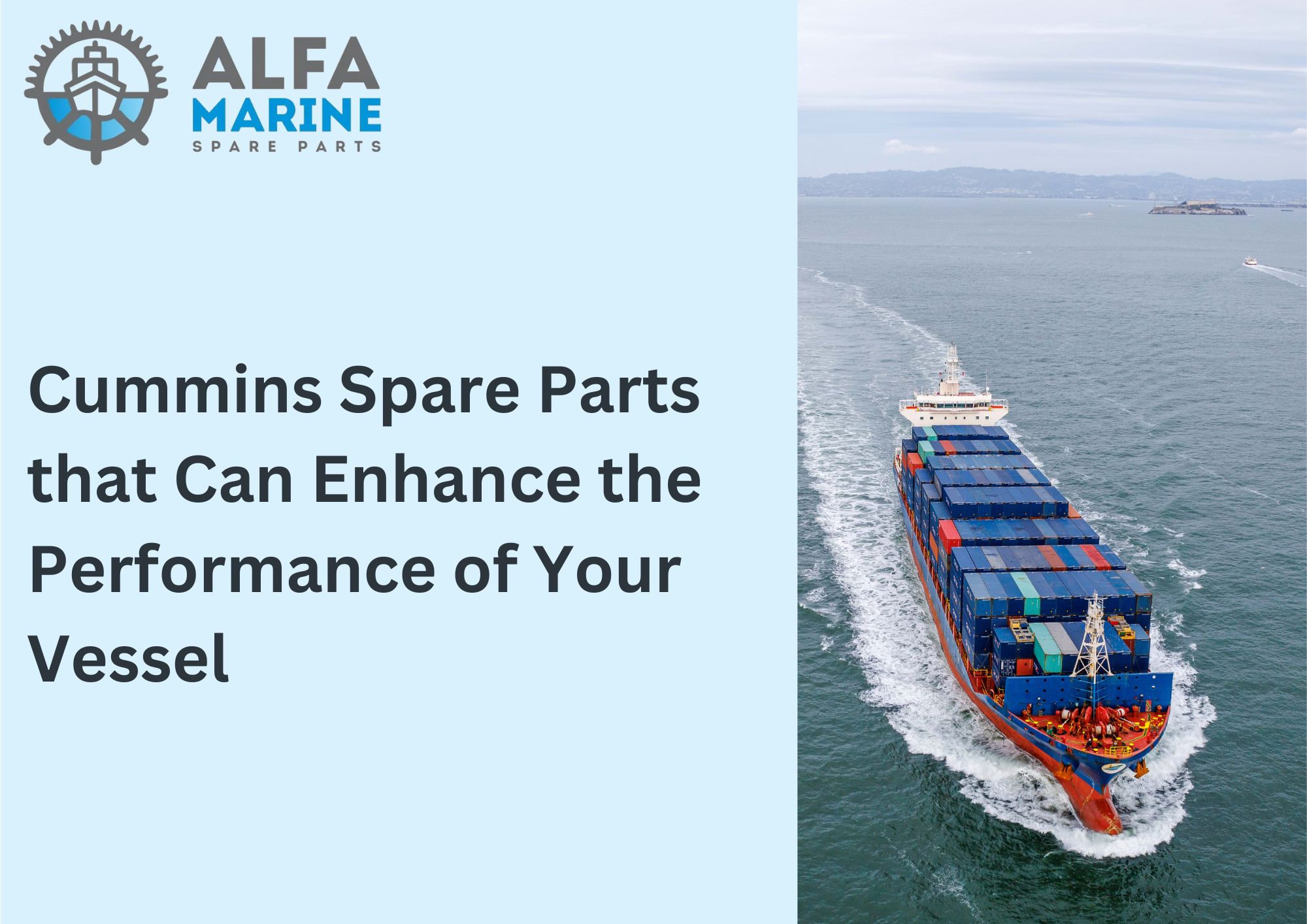 Cummins Spare Parts that Can Enhance the Performance of Your Vessel