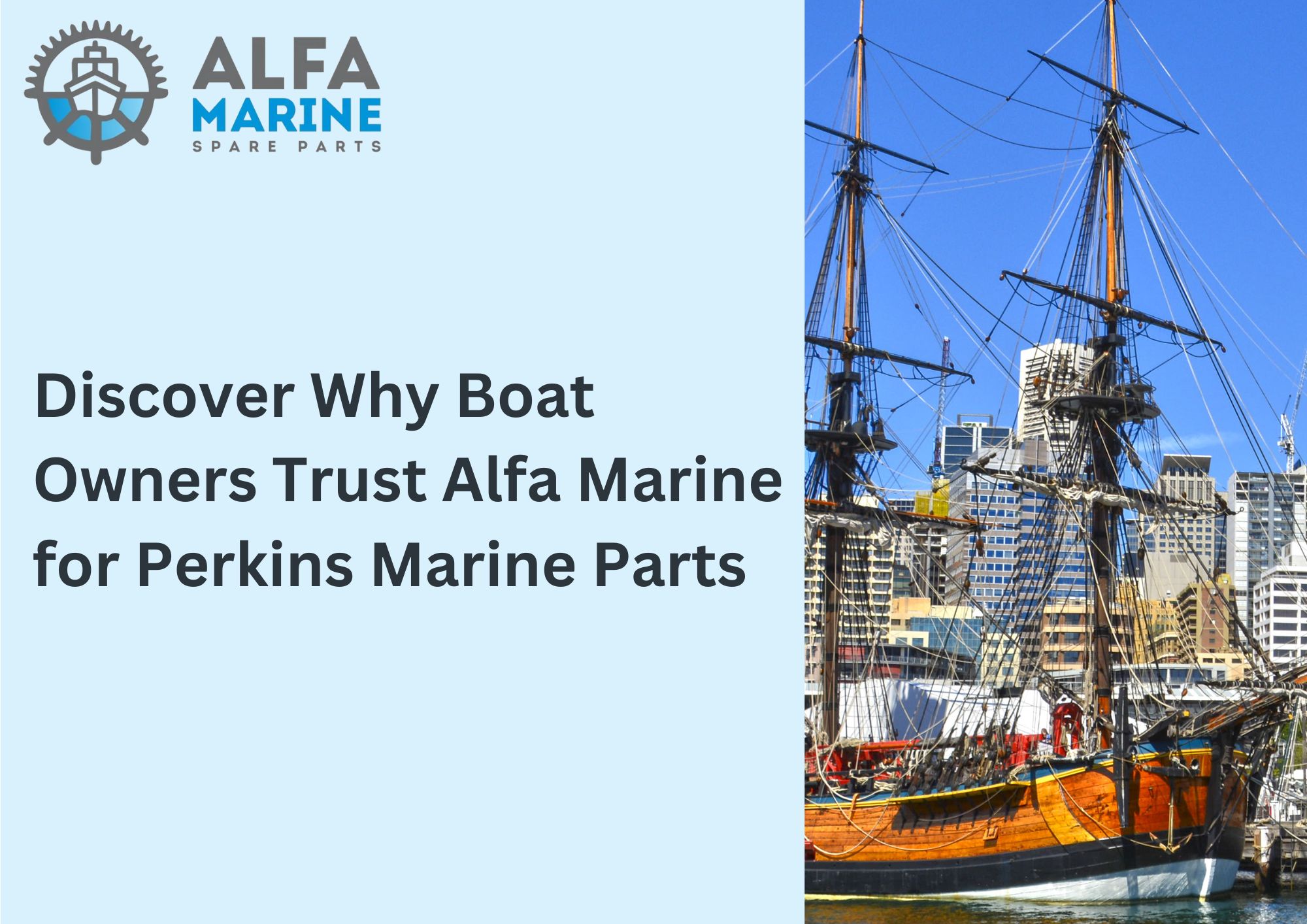 Discover Why Boat Owners Trust Alfa Marine for Perkins Marine Parts