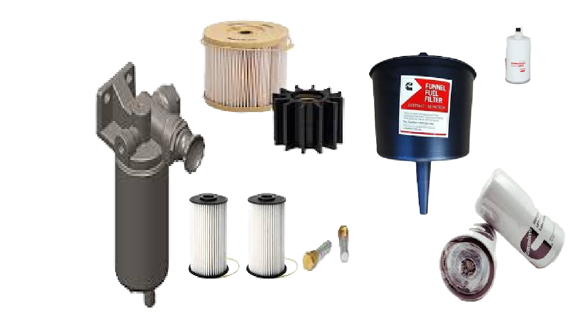 Cummins Engine Filters and Spare Parts for Marine Vessels