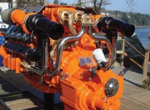 DI 16 Litre V8-Diesel Engine